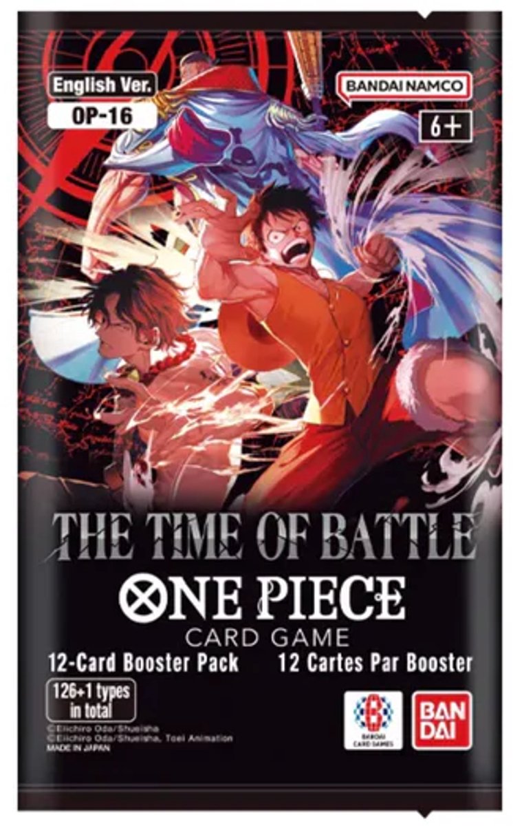 One Piece TCG OP16- The Time of Battle Boosterpack (Engels)